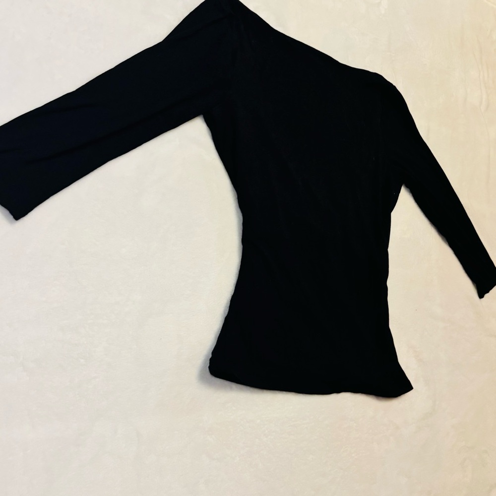Kenneth Cole Reaction Black Women's Top Size Small EUC